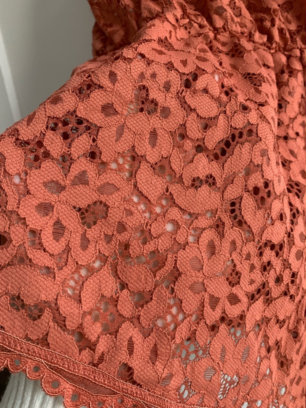Victoria’s Secret Lace Romper Cami in Dusty Rose size M - Picture 6 of 13